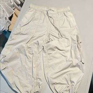 COPY - Anthropologie daily Practice Cargo Pants size small color “greige”